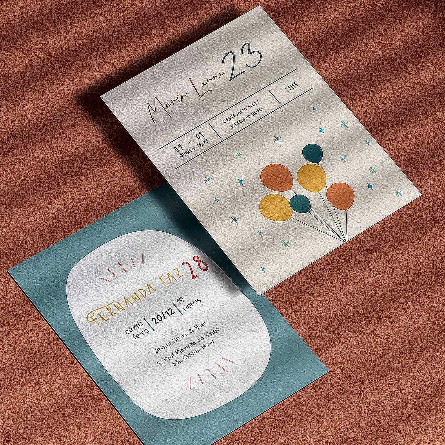 Приглашения на День Рождения