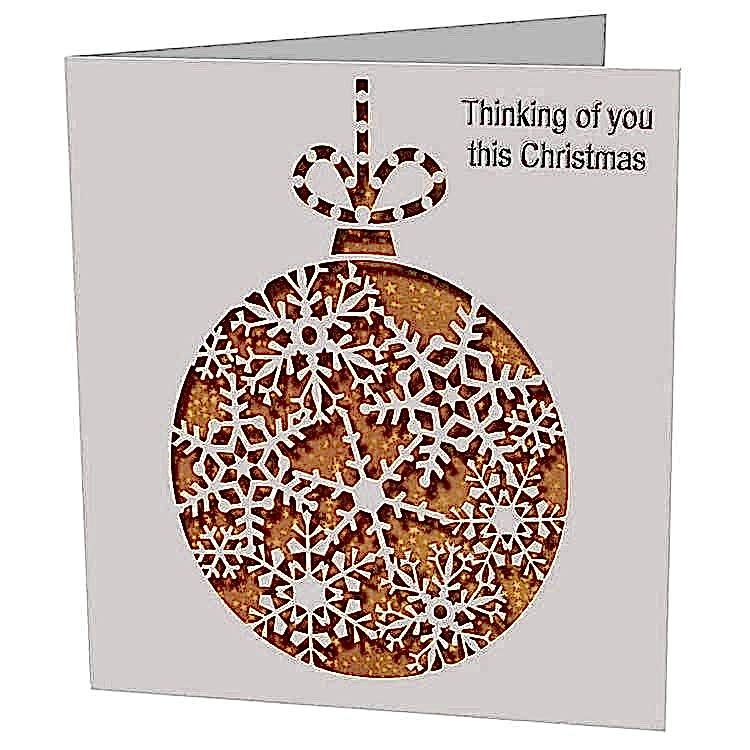 Открытки с вырубкой и печатью