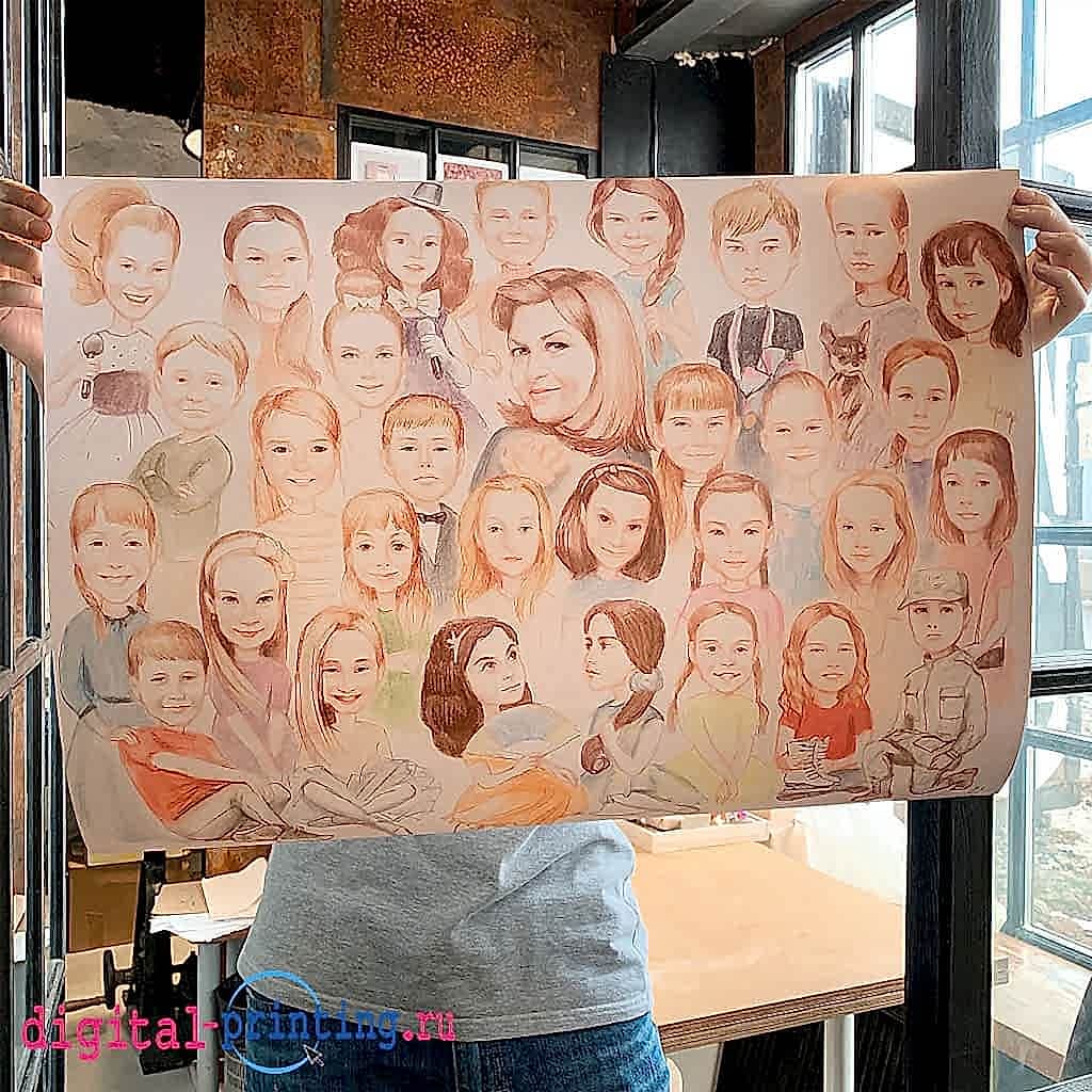 Печать изготовление фотопостеров и плакатов