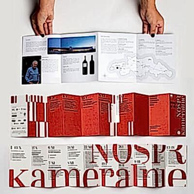 Буклеты длинные